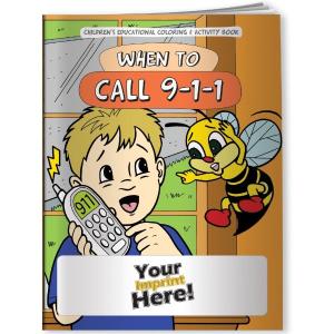 &quot;When To Call 911&quot; Coloring Book