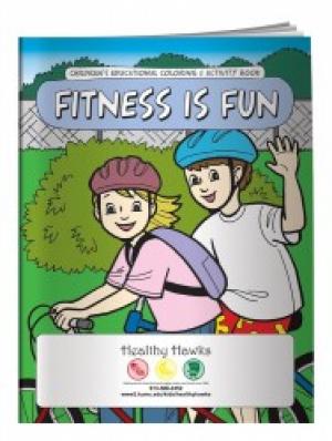 &quot;Fitness Is Fun&quot; Coloring Book