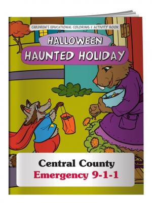 &quot;Halloween Haunted Holiday&quot; Coloring Book