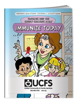&quot;Immunize Today&quot; Coloring Book