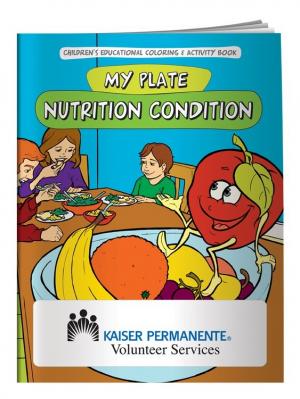 &quot;Nutrition Condition&quot; Coloring Book