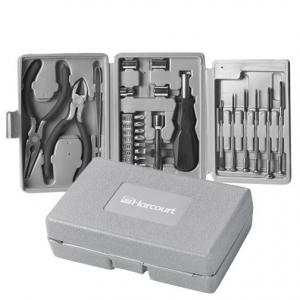 25 Piece Tool Kit in Tri-Fold Carrying Case