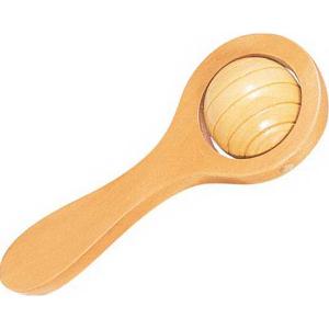 Wooden Handheld Massager With Movable Dome