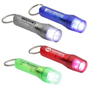 Translucent Twist Light Keychain
