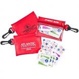 Vinyl First Aid Pouch w/ Carabiner