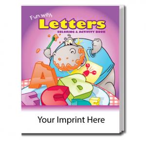 &quot;Fun With Letters&quot; Coloring Book