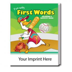 &quot;Fun With First Words&quot; Coloring Book