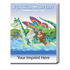 &quot;Fun With Monsters&quot; Coloring Book