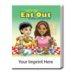&quot;Let's Go Eat Out&quot; Coloring Book