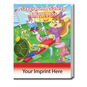&quot;Playground Safety Awareness&quot; Coloring Book