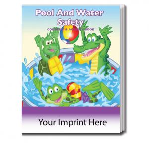 &quot;Pool And Water Safety&quot; Coloring Book