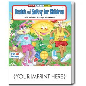 &quot;Health And Safety For Children&quot; Coloring Book