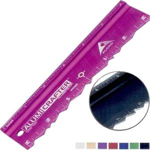 Alumicolor Unique Rulers 6 inch and Cutting Tool