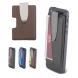 Vegan Leather Cell Phone Wallet Clip