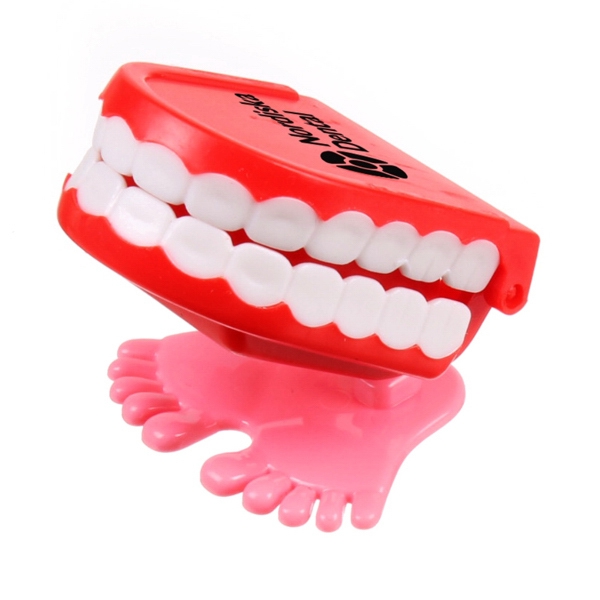 Promotional Wind Up Chattering Teeth Toy
