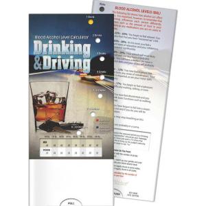 Drinking and Driving Pocket Slide Chart 