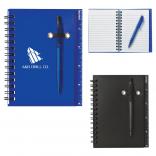 4" x 5" Color Spiral Notebook with Pen