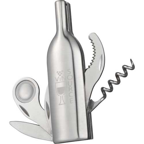 Convenient Bottle Shaped Bar Tool with Logo