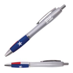 Texas Flag Grip Retractable Pen