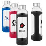20 oz. Glass Water Bottle with Screw Top Lid