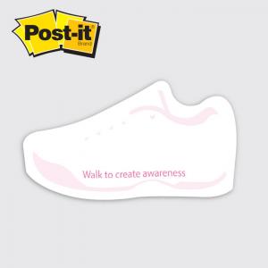 Shoe Shaped Post It Notes