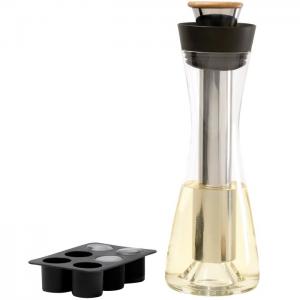 Glass Wine Decanter &amp; Chiller