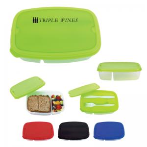 2 Compartment Lunch Container